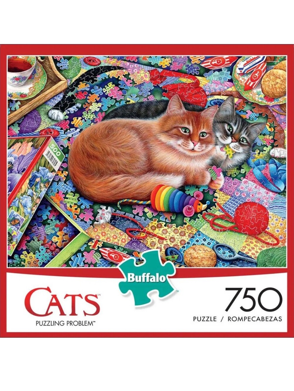 Buffalo Cats "Puzzling Problem" 750 Piece Puzzle
